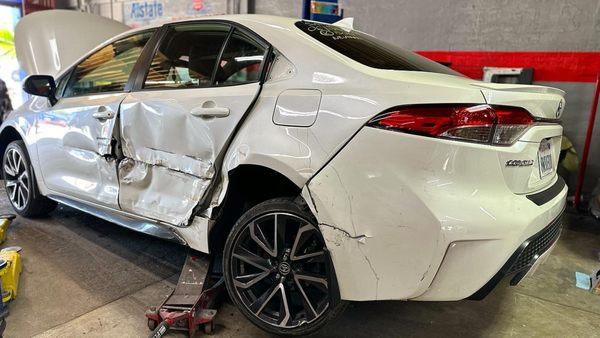 2020 Toyota Corolla Kemper Insurance claim #before