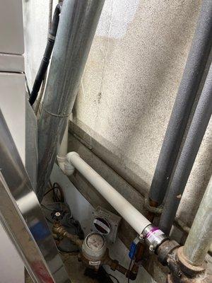 Washing machine drain tube