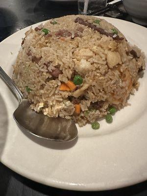 Fried rice was awesome!