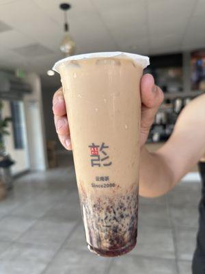 Black rice milk tea