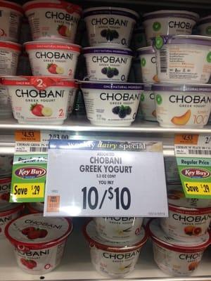 One of my fav Greek yogurt on sale