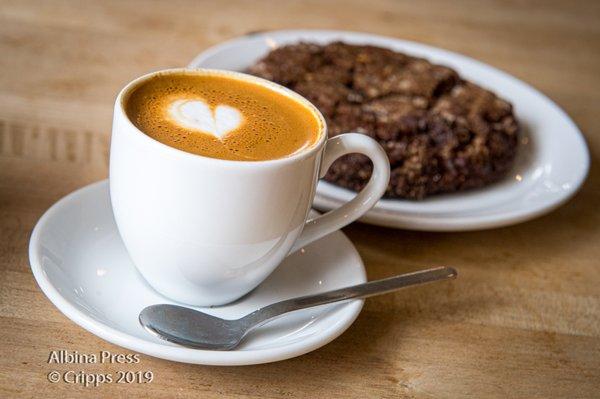 Quad Macchiato Ginger Cookie