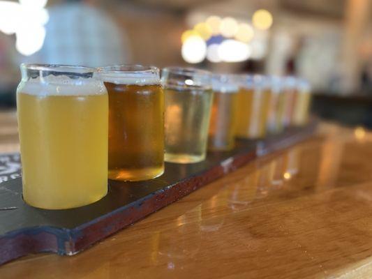 Two beer flights