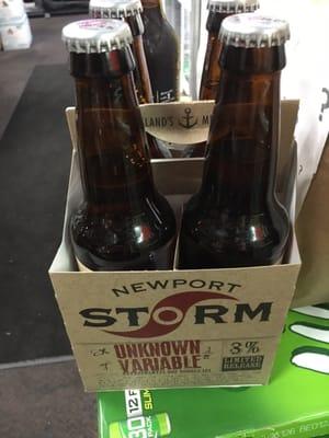 NEWPORT STORM... Unknown variable.. Experimental double IPA.. 8%