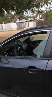 Broken into car