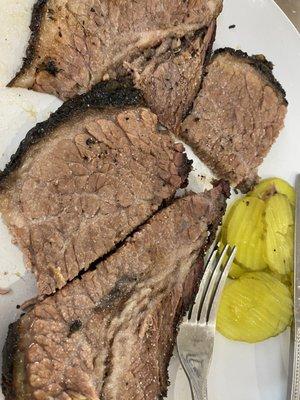 Brisket by the pound, a carnivore's delight!