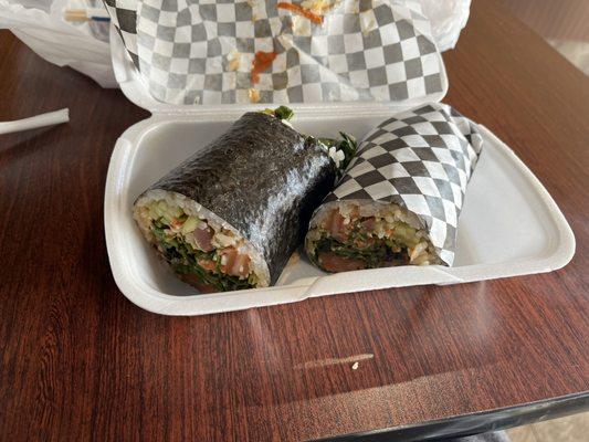 Ifish I Fish Poke Burrito (Salmon, Tuna)