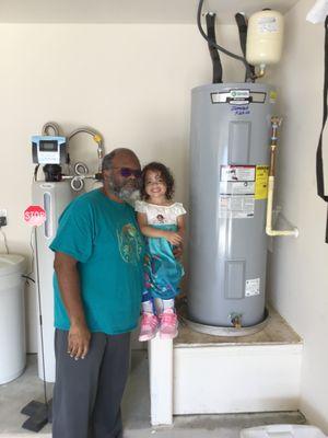 Another life changed with water treatment