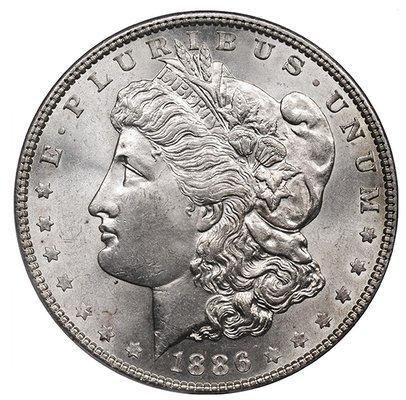 Silver dollars vary in value due to their date, mintmark and condition