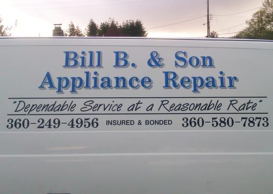 Bill B & Son Appliance Repair