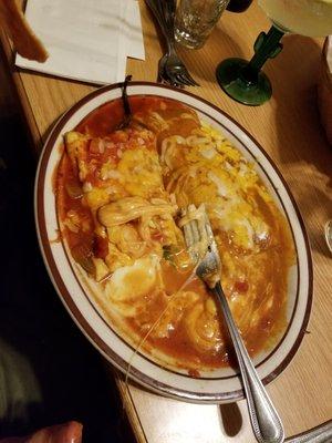 Enchiladas! You can't go wrong!