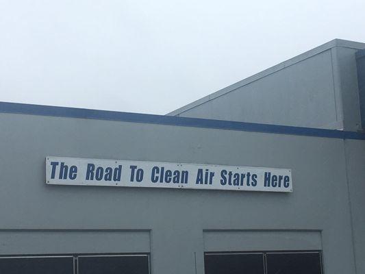 Deq in Tigard  the road to clean air starts here and goes everywhere Oregon drivers venture too.