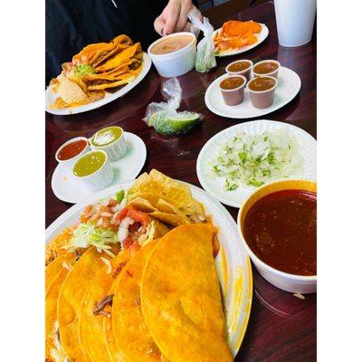 3 Queso Birria Tacos