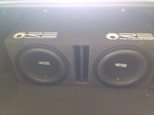 Re audio sex 12s ground shaker ported box