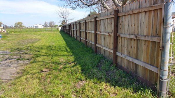 Fence build