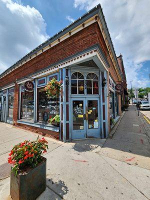 A view of Art N Soul from the corner of Main and Chestnut streets in historic downtown Stillwater, Minnesota.