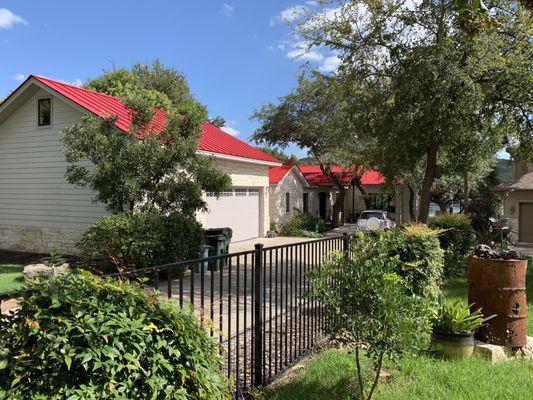 Beautiful red roof