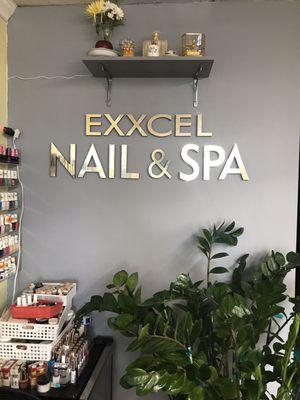 This is a photo taken inside Exxcel Nails & Spa!