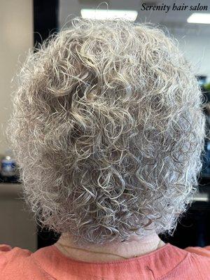 Perm & cut!
By Cindy