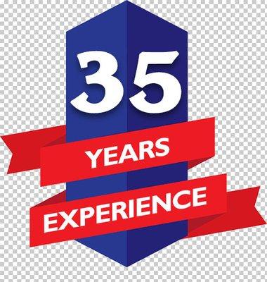 35 Years Experience