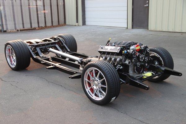 1955 Chevy Art Morrison chassis by MetalWorks