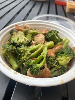 Teriyaki chicken w/ broccoli