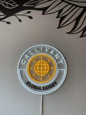 Gallivant Global Eatery neon!