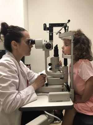 best eye doctor in Laguna Niguel. my 3 years old enjoyed the eye exam,playful, professional.