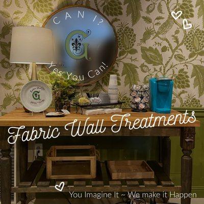 Fabric Wall Treatment