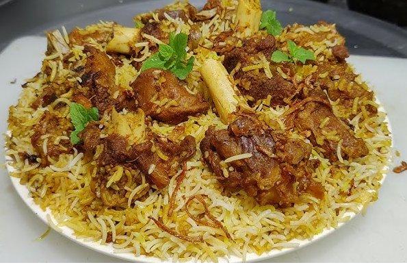 Try our delicious Lamb or Chicken Biriyani