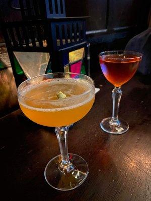 Eloquent adolescence cocktail (right)