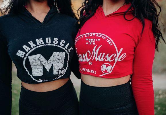 Max muscle crop tops!