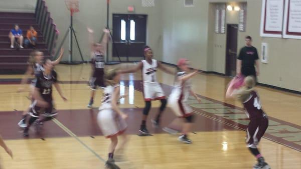 AAU Basketball Tournament my niece is playing in.