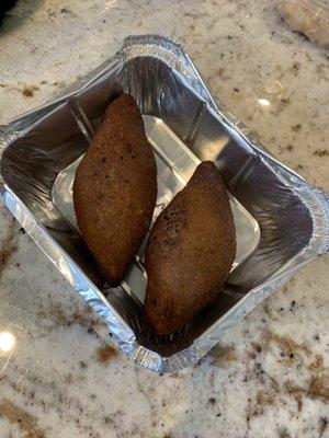 Kibbeh made with lamb