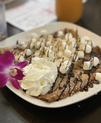 S'mores crepes