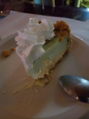 Desert.....key lime cheesecake