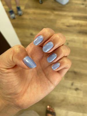 Pretty bio gel mani by Tina