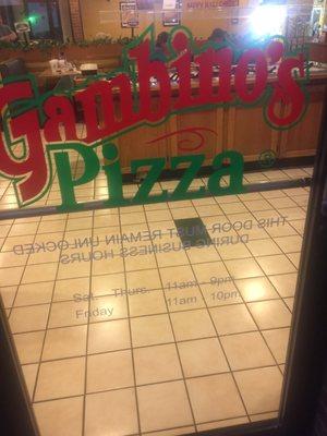 Now it's Gambino's...again.