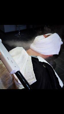 Ask for our signature Hot towel steam shave