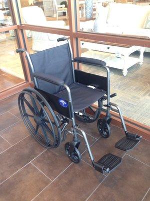 Wheelchair available for long shopping trip