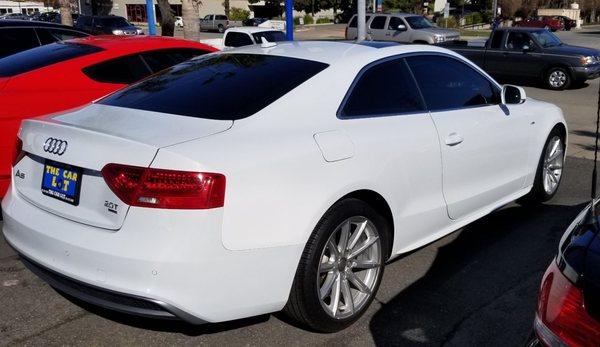 Purchased this beautiful 2015 Audi from The Car lot this is our 2nd Vehicle from them.