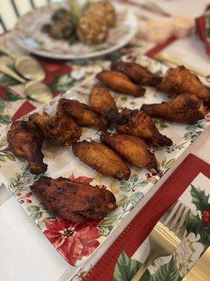 honey old bay wings and honey lemon pepper wings