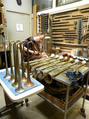 Oberloh's performs all levels of brass and woodwind repairs ad servicing.