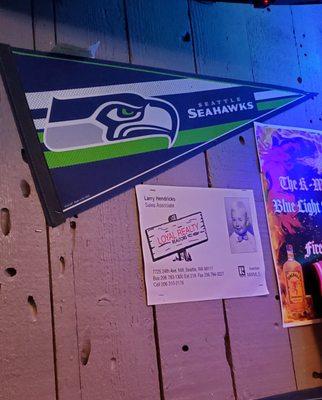 Seahawks pennant