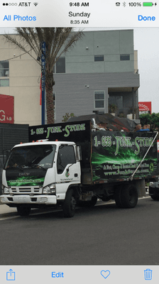 We can haul any type of junk removal including construction debris and concrete.