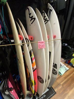 Used surfboards