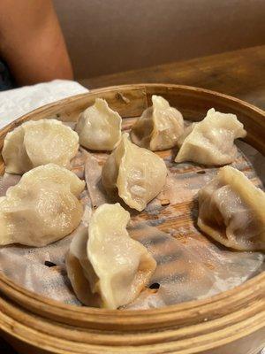 Fresh pork steamed dumplings