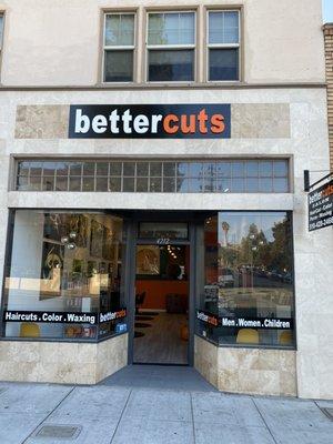 Bettercuts at 4212 Piedmont Ave across from St Leo's church.