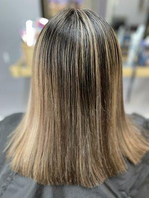 Balayage & highlights