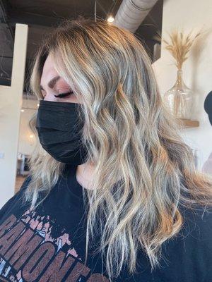 Full Balayage for Lived - In Look.